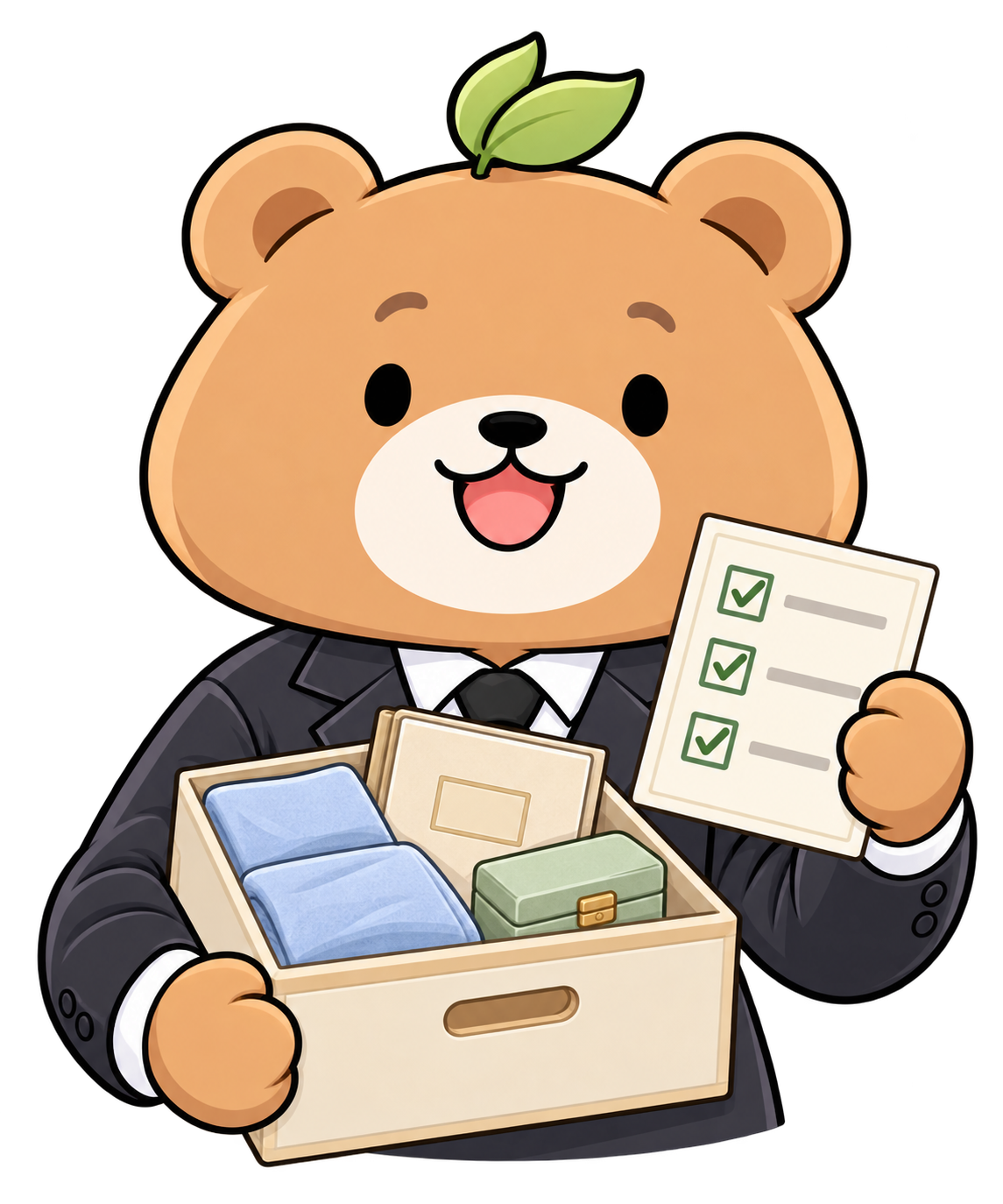 生前整理について案内するおくり先生